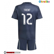 Otroške Nogometnih dresov Real Madrid Alexander-Arnold #12 Gostujoči 2025-26 Kratki rokavi (+ hlače)